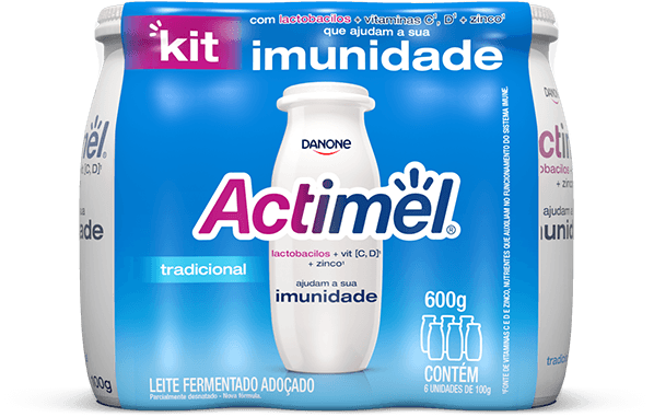 Pack Actimel com 6 unidades